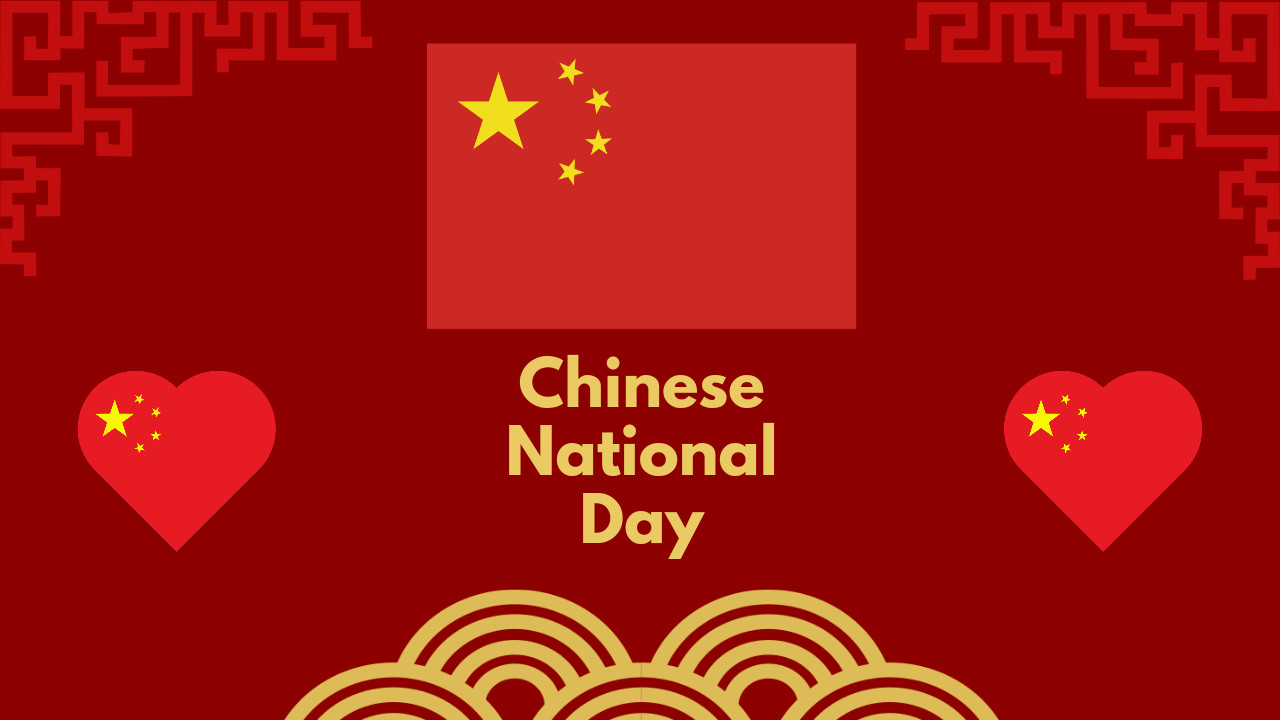 Aviso 2022 del día de fiesta del día nacional de China