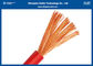 300 / 500V escogen cable eléctrico flexible del aislamiento rv del PVC del alambre y del cable del edificio de la base