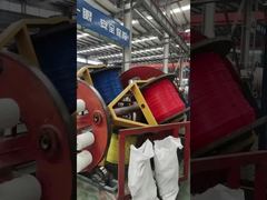 Proceso de trenzado de cables con aislamiento de PVC de varios núcleos