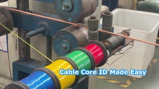Identificación del núcleo del cable con aislamiento XLPE multinúcleo