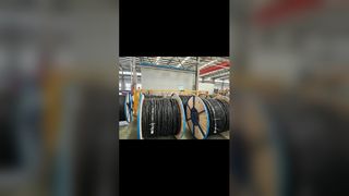 Identificación del núcleo del cable aéreo mediante nervaduras y figuras impresas con láser