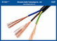 El PVC aisló los cables resistentes al fuego/cable de la casa RVS del gemelo y de tierra/índice de voltaje: 300/300V