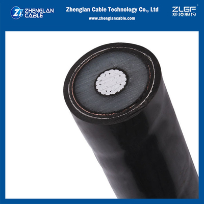 circular de aluminio del cable AAC del voltaje de 35kv 70mm2 Medinum para la distribución de poder