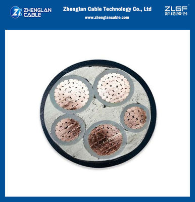 5Core CU Xlpe Cobre Cables de energía de baja tensión Blindados Tipos de subterráneo eléctrico