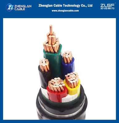 Aislamiento LV del cable de transmisión de la baja tensión del PVC N2XY 50m m 120mm2 XLPE