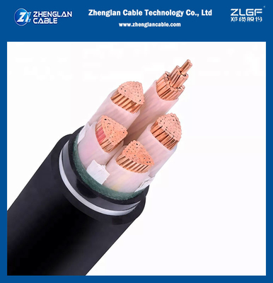 0.6 / 1KV XLPE aisló el metro acorazado eléctrico multi de la SWA STA de la base del cable de transmisión del PVC