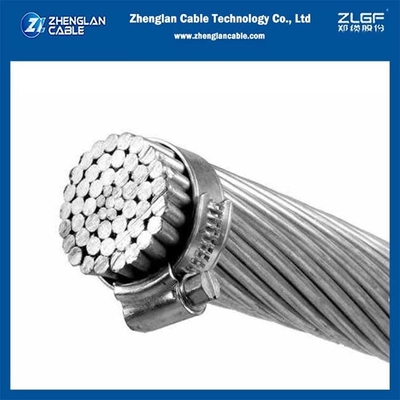Cable de aluminio desnudo reforzado con acero ACSR Ibis Conductor para uso de línea aérea