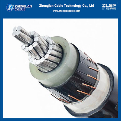 Cable de alimentación de aluminio de núcleo único de 18/30KV sin blindaje NA2X(S) 2Y