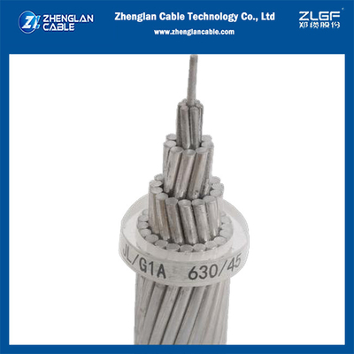 Conductor de CA 35/6.2mm2 Conductor de aluminio de acero reforzado Gost 839