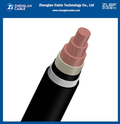 0.6/1KV Cables de alimentación con envoltura de PVC aislados de cobre Xlpe de baja tensión 1 núcleo para IEC 60228, IEC 60502-1 (CXV/DATOS)