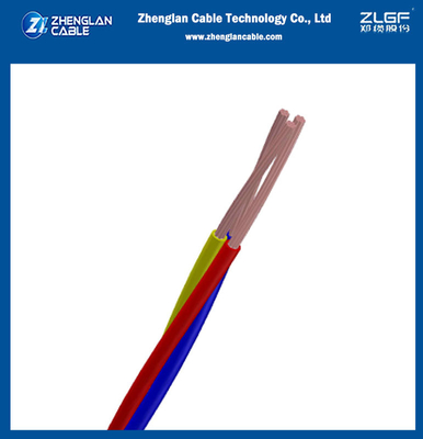 0.6/1KV Cables de alimentación de baja tensión de cobre PVC aislado triplex (CV) de 3 núcleos para IEC 60228; IEC 60227 ((CU/PVC)