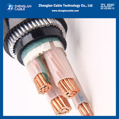 1kv cable de baja tensión 4*35mm2 XLPE aislado SWA cable blindado de alimentación IEC60502-1