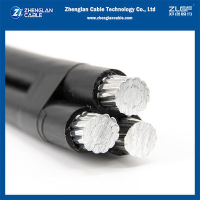Cables aislados aéreos Triplex 1kv 2x25+25mm2