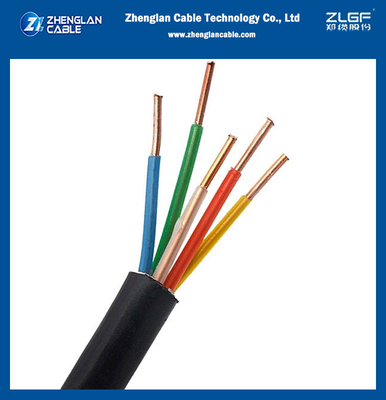 XLPE Cables de cobre aislados 1.5 mm2 5 núcleos 5x1.5 mm2 IEC 60228 IEC 60502-1
