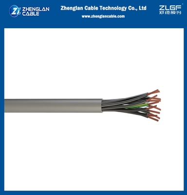 Cable de control 10X4mm2 600/1kv Conductor de cobre flexible PVC aislado y cable de envoltura sin blindaje