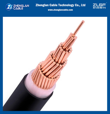Cable de cobre aislado de PVC con cubierta sin blindaje de núcleo único XLPE 0.6/1kV