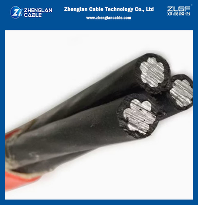 0.6~1kV Bajo Voltado XPLE Cables aislados 3x25MM2 IEC 60502