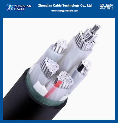 CABO LXAV 4x150mm2 Cable de aluminio PVC aislamiento PVC envolvente LV cable de alimentación CEI 60502-1