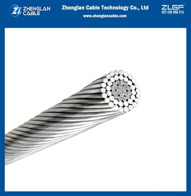 ACSR Acero reforzado con conductor de aluminio 95/55mm2 AL12/3.2 ST7/3.2 Conductor desnudo BS215