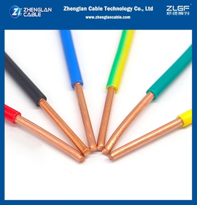 Los conductores de cables aislados de PVC de alambre de construcción de clase 2 CU/PVC BV 70 mm2 IEC60228