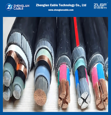19/33(36kV) XLPE Cables de energía aislados de cobre / aluminio PVC Envuelto exterior de enterramiento directo Estándar AS/NZS 1429.1