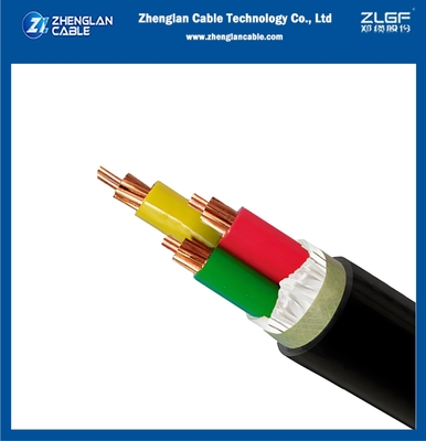 Cable subterráneo de cobre de baja tensión sin blindaje 0.6/1kv 3x95mm2 IEC60502-1 CU/XLPE/PVC