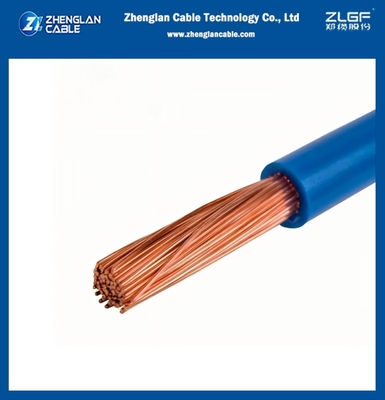 H07V-K Conductor de cobre PVC cable CU/PVC Clase 5 450/750V 2.5mm2 cable de cobre Pvc aislado a 90 °C IEC60227