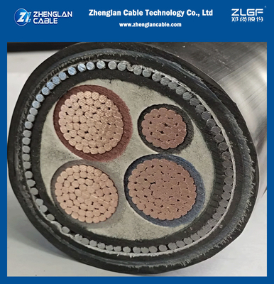 0.6/1kV 1.9/3.3kV Cables de energía de baja tensión armadura SWA/STA Solución definitiva para protección eléctrica interior / exterior