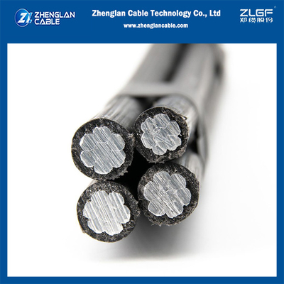 Cables ABC de 1KV 3x50+1x35mm2 núcleo de aluminio XLPE aislado aleación de aluminio XLPE aislado NTP 370.254