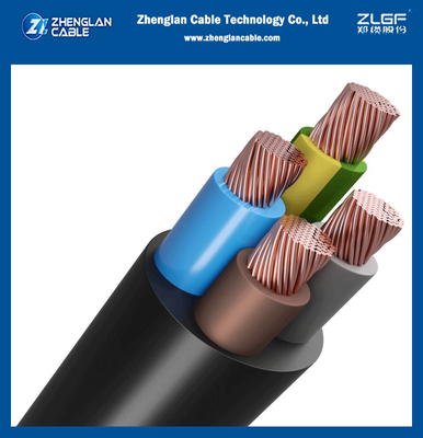 Cables RV-K 0.6/1kv de chaqueta de PVC XLPE Cables aislados Normas IEC 60502-1