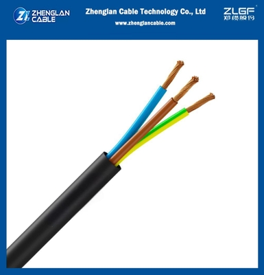 Cable RV-K Flexible de Alimentación Aislado con XLPE Vaina de PVC Conductor de Cobre Clase 5 0.6/1kv CU/XLPE/PVC 3x35mm2