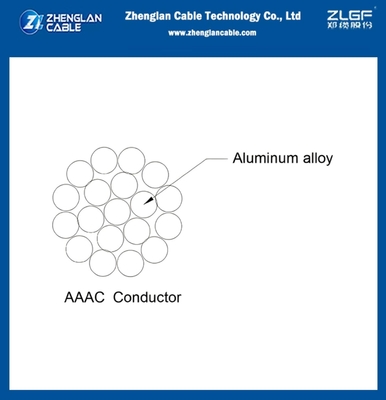 AAAC YEW Conductor desnudo Todo el conductor de aleación de aluminio AAAC 479mm2 37/4.06mm BS3242