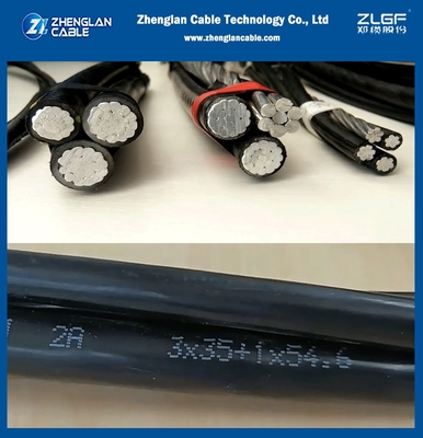 Cable Aéreo Aislado AAAC 0.6/1kV XLPE PE PVC Certificado CCC CE ISO