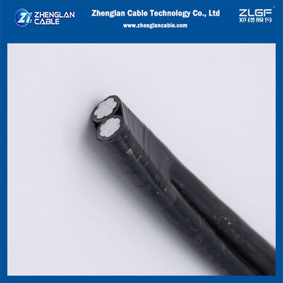 Cable trenzado aéreo de 1KV, cable aislado con XLPE 2x16mm2 SANS 1418-1