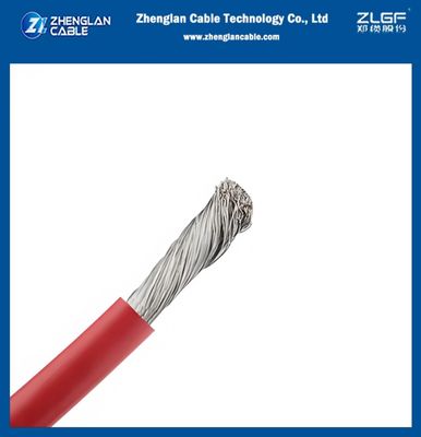 Cable fotovoltaico CC 1.5KV CU/XLPO/XLPO 4mm2 Cable solar de cobre enlatado H1Z2Z2-K