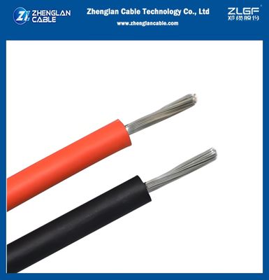 Cable solar de cobre enlatado DC 1.5KV AC 0.6/1KV cable de núcleo único 185mm2 H1Z2Z2-K Certificación TUV