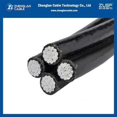 1KV Aerial Bundled Cable ABC 3x120+NA 1x70mm2 with AAC/XLPE and AAAC/XLPE Insulation
