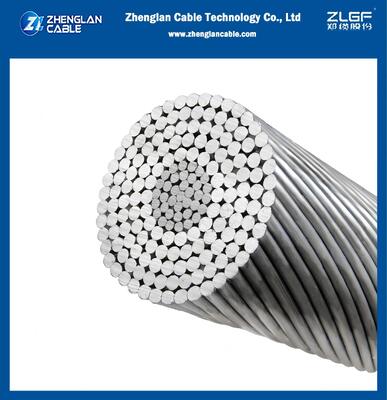 ACSR Conductor de aluminio desnudo acero reforzado 75 mm cuadrados Raccoon AL: 6/4.10 mm, ST: 1/4.10 mm BS215-2