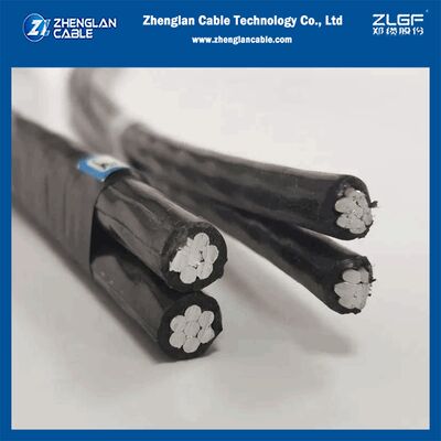 2x16mm2 0.6/1KV Cable Aislado XLPE Aéreo Acometida Aérea NFC 33-209