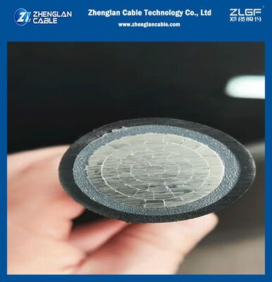 Cable de Aluminio Autoportante XLPE de 15kV para Media Tensión Aéreo, Cable Unipolar de 2-3 Capas