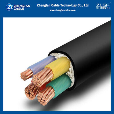 Cable eléctrico de baja tensión con cubierta de PVC aislado de núcleo de cobre Cable subterráneo 4x70mm2 IEC60502-1
