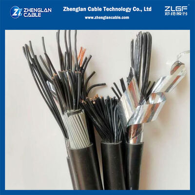 Cable de control aislado XLPE de cobre de 450/750 V - Cable de control blindado con revestimiento de PVC para automatización industrial