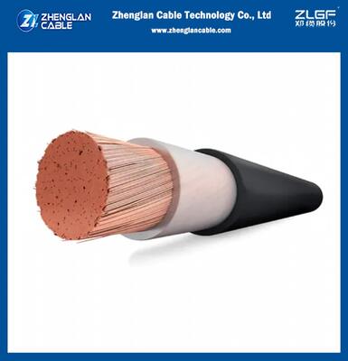 0.6/1kV de núcleo único Clase 5 de cobre flexible XLPE aislado de PVC envuelto cable de alimentación 1 × 185 mm2 para la distribución de energía industrial civil