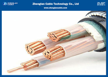cable de transmisión acorazado aislado XLPE 4c, sección nominal de la envoltura del PVC (AL/CU/PVC/XLPE/STA/NYBY/N2XBY): ² de 4*1.5~4*400m m