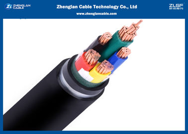 cable eléctrico del LV XLPE de la envoltura acorazada de 0.6/1KV/cable de transmisión multi de los corazones (AL/CU/PVC/XLPE/STA/NYBY/N2XBY))