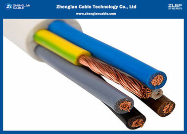 El cable bajo del humo con el PVC la designación aisló/del código: 60227 IEC 53 (International), RVVB 300/500v (China)