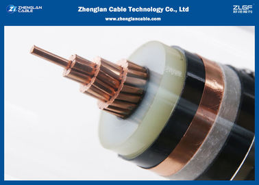 Sección nominal: cables de transmisión medios del voltaje del ² 1Core de 1*50~1*630m m 18/30 kilovoltio (de acorazado) (CU/PVC/XLPE/LSZH/DSTA/NYBY/N2XBY)
