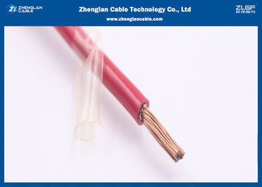 Cable eléctrico resistente al fuego de la certificación del CE/cable flexible a prueba de calor de la sola base/voltaje clasificado: 450/750V