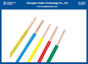 Alambre y cable constructivos aislados PVC ligeros solo Core Design sólido