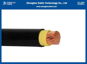 El cable de transmisión de cobre de la baja tensión de la sola base 600V modificó el cable de transmisión para requisitos particulares de la longitud NYY IEC60502-1